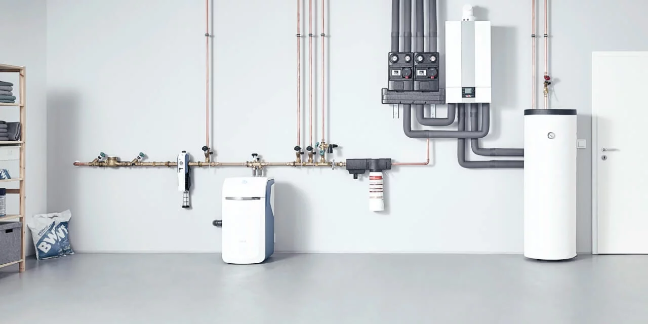 BWT Perla Installation im Keller · Für ein kalkfreies Zuhause mit seidenweichem Wasser