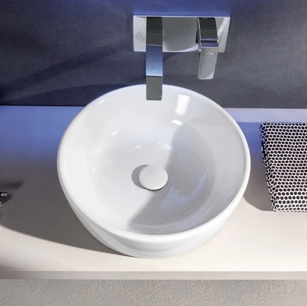 Villeroy&Boch Architectura Aufsatzwaschbecken rund, Ø45cm, weiß