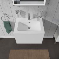 Vorschau: Duravit L-Cube Waschtischunterschrank wandhängend 62x48cm mit 1 Schublade für ME by Starck 233663