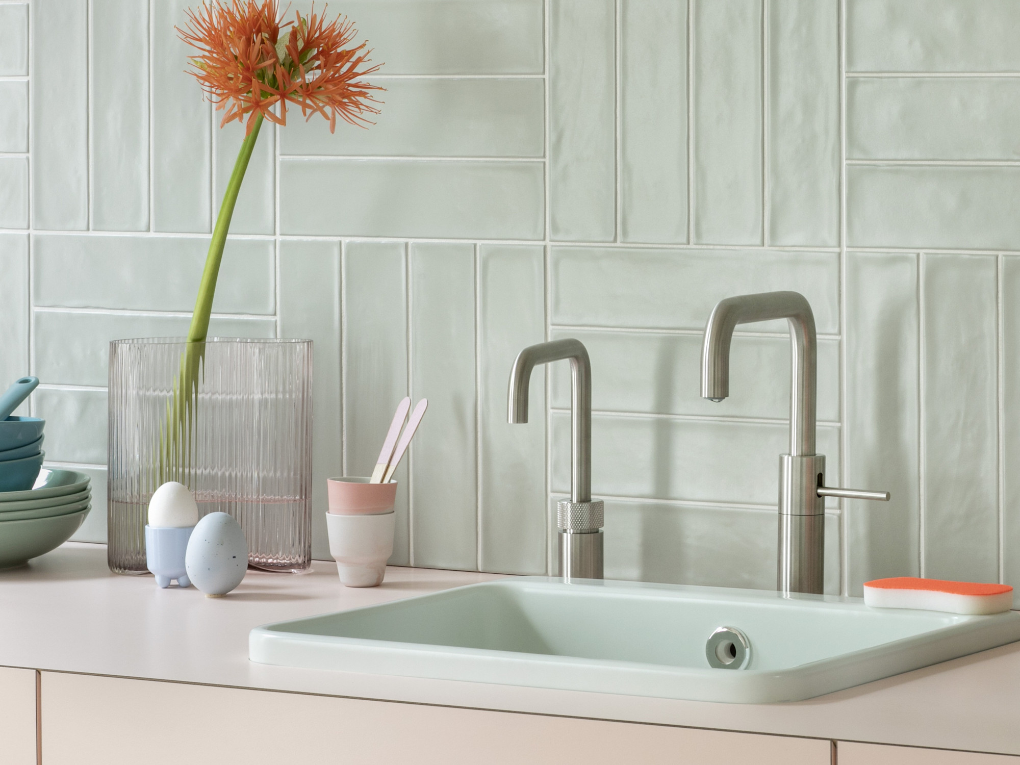 Quooker Nordic Square Twintaps Detail