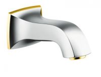 Vorschau: Hansgrohe Metropol Classic Wanneneinlauf, Ausladung 158mm, chrom/gold