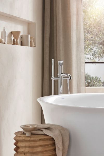 Duravit White Tulip freistehende Badewanne rund 140x140cm, weiß