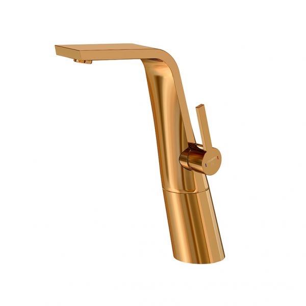 Steinberg Serie 260 Einhandmischer mit Keramikkartusche, mit Flexschläuchen 38 , rosé gold 260_1700_RG_web