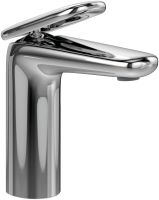 Villeroy&Boch Antao Einhebel-Waschtischarmatur mit Push-Open Ablaufgarnitur, chrom TVW11100300061