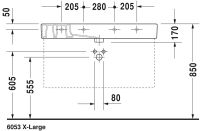 Vorschau: Duravit Vero Waschtisch rechteckig 105x49cm, mit 1 Hahnloch und Überlauf, weiß 0329100000