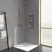 Vorschau: Villeroy&Boch Verve Showers Duschsystem mit 3 Strahlarten