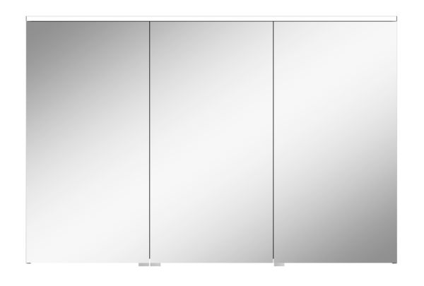 Burgbad Eqio Spiegelschrank mit horizontaler LED-Beleuchtung, Waschtischbeleuchtung, 3tlg., links 140x80cm SPGT140LF2009