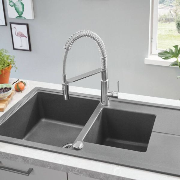 Grohe Get Wasserhahn Spültischbatterie, chrom 30361000