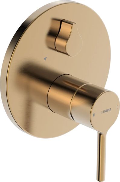 Hansa Hansavantis Wannen- und Brausebatterie Fertigmontageset, bronze gebürstet 8260906781