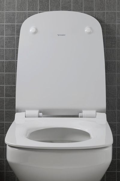 Duravit DuraStyle WC-Sitz mit Absenkautomatik, abnehmbar, weiß