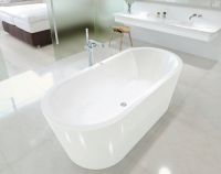 Vorschau: Kaldewei Meisterstück Classic Duo Oval freistehende Badewanne 170x75cm, weiß Mod.1113