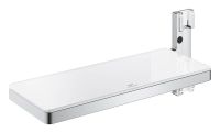 Grohe Rainshower Aqua Ablage für Rainshower Aqua Pure Duschsysteme, chrom/weiß 1016770000