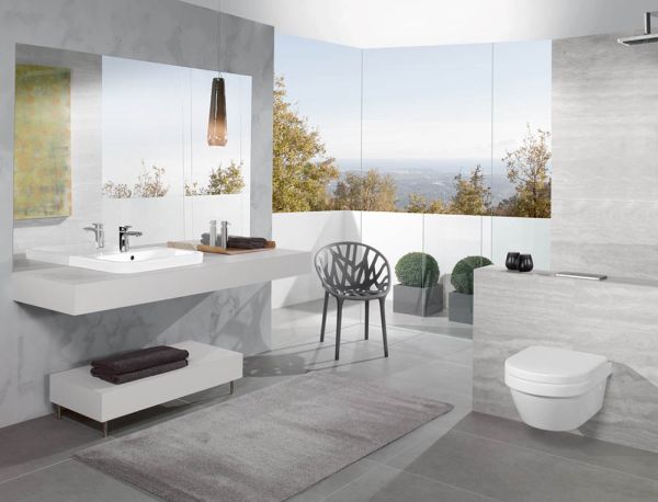 Villeroy&Boch Architectura WC-Sitz, oval, weiß