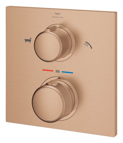 Grohe Allure Thermostat-Wannenbatterie mit integrierter 2-Wege-Umstellung