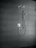 Vorschau: Hansgrohe Raindance Select S 300 2jet Kopfbrause mit Brausearm, 39cm, weiß/chrom