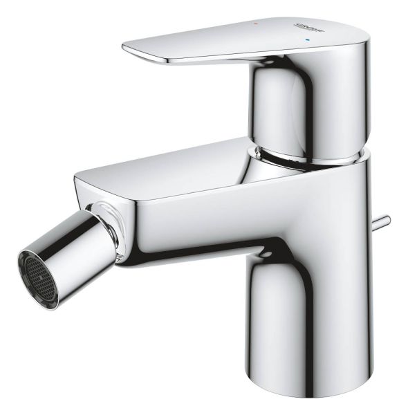 Grohe BauEdge Einhand-Bidetbatterie mit Ablaufgarnitur, chrom