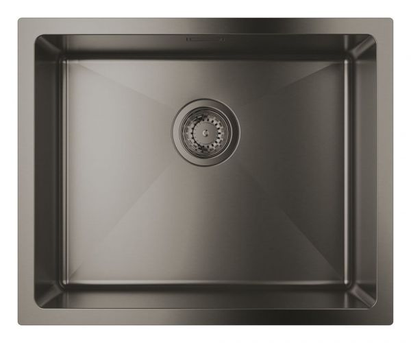 Grohe K700U Küchenspüle aus Edelstahl 55x45cm, hard graphite gebürstet 31574AL1