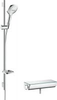 Hansgrohe Raindance Select E Brausesystem 120 mit Ecostat Select Thermostat, 90 cm, chrom