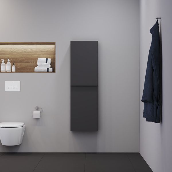 Duravit D-Neo Halbhochschrank mit 1 Tür, 40x132cm