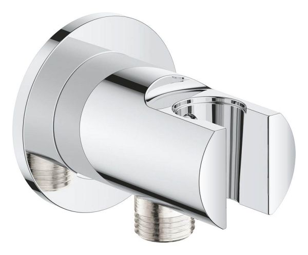 Grohe Tempesta Wandanschlussbogen mit Rückflussverhinderer und Halter, chrom 28679001