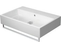 Duravit Vero Air Waschtisch rechteckig 70x47cm, mit Überlauf, ohne Hahnloch, weiß 2350700060