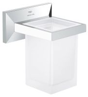 Grohe Allure Brilliant Mundspülglas mit Halter, chrom 40893000