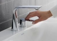 Duravit D.1 2-Loch Waschtischarmatur M, chrom D11120002010