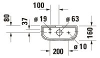 Vorschau: Duravit Happy D.2 Spülkasten 3/6L mit Dual Flush, Anschluss unten links, weiß