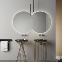 Vorschau: Artelinea Tristano&Isotta LED-Spiegel 160x90cm, links TIT160L