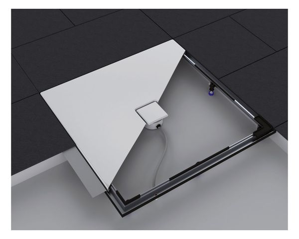 Kaldewei Einbau-System-Rahmen ESR bodeneben für Duschwanne 80x180cm