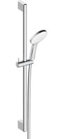 Vorschau: Duravit Brauseset aus Brausestange 70cm, 1jet Handbrause 11cm & Schlauch 1,60m, chrom UV0680001010