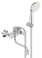 Grohe Costa L Mehrzweckbatterie mit Brausegarnitur Handbrause Tempesta 100, chrom