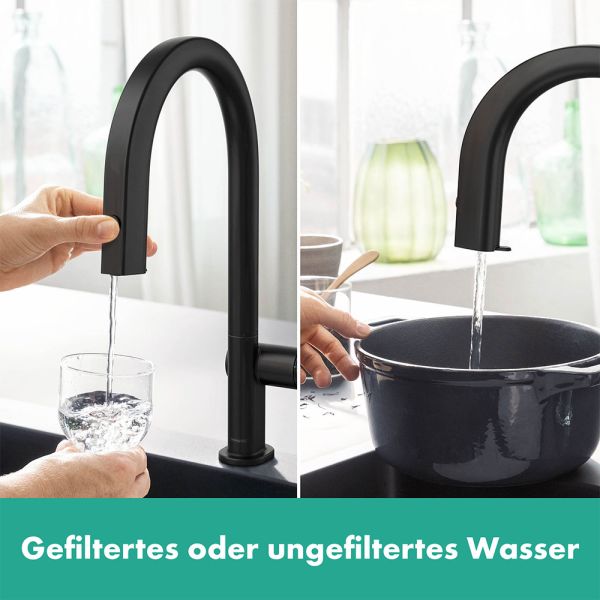 Hansgrohe Aqittura FilterSystem StarterSet schwarz 76800670