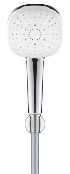 Grohe Tempesta Cube 110 Wandhalterset mit Brauseschlauch 150cm, 3 Strahlarten, 7,4 l/min, chrom