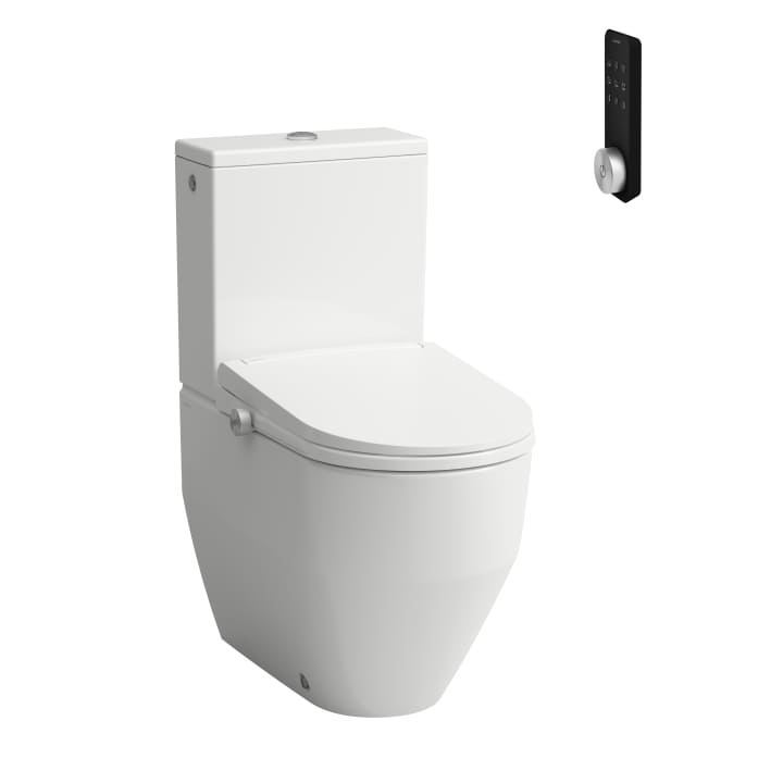 LAUFEN CLEANET PRO Stand-Dusch-WC bodenstehend in Weiß