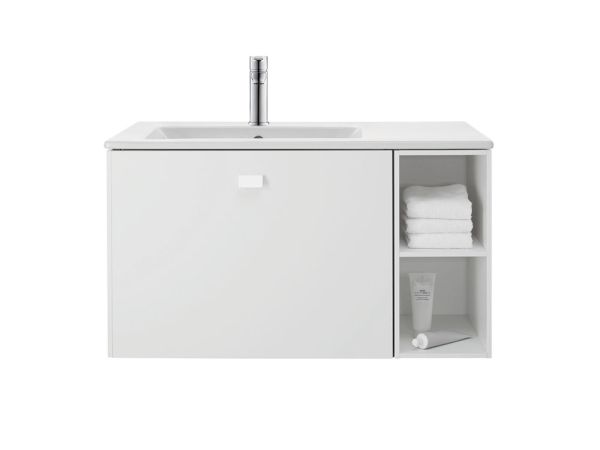 Duravit B.2 Einhebel-Waschtischmischer M ohne Zugstangen-Ablaufgarnitur, chrom