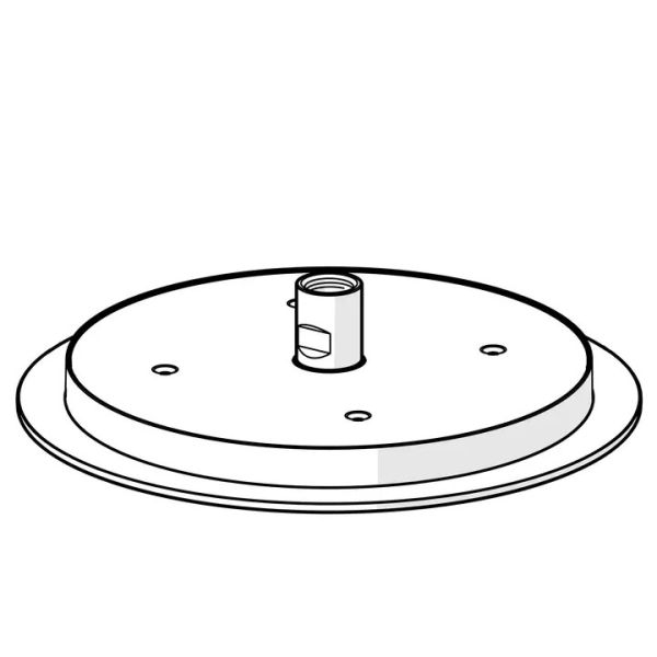 Hansa Kopfbrause Ø 23,8cm, chrom 59914277