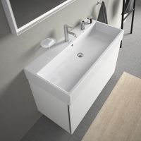 Vorschau: Duravit Vero Air Waschtisch rechteckig 100x47cm, mit 1 Hahnloch und Überlauf, weiß 2350100000