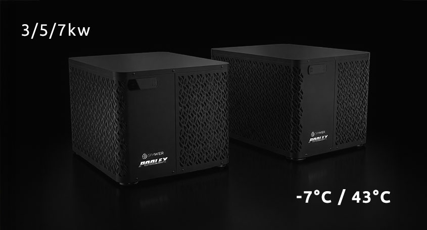 Poolex O'SPA Flow in 3 kW, 5 kW und 7 kW Leistungsstufen