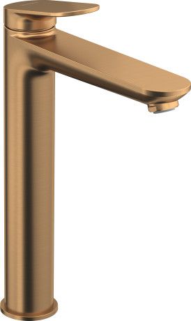 Duravit Wave Einhebel-Waschtischarmatur XL ohne Ablaufgarnitur, bronze gebürstet WA1040002004