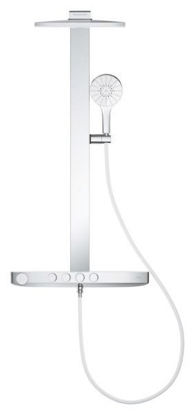 Grohe Rainshower Aqua Pure Duschsystem 15 l/min mit Thermostat, rund