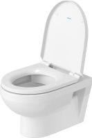 Vorschau: Duravit Duravit No.1 Wand-WC Set mit Sitz 54x37,5cm, rimless, weiß 45620900A1