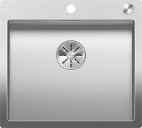 Vorschau: Blanco Claron 500-IF/A Edelstahlspüle mit Ablauffernbedienung PushControl®, edelstahl Durinox®