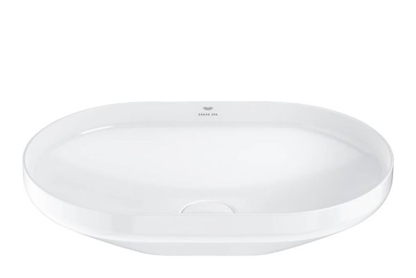 Grohe Airio Aufsatzschale oval 60x40cm, weiß PureGuard