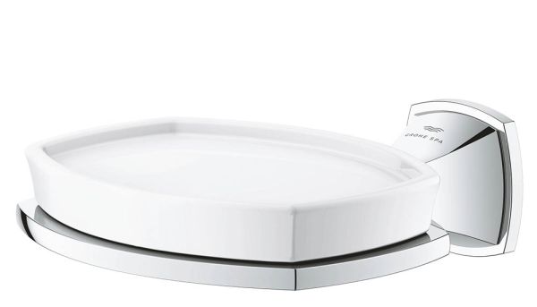 Grohe Grandera Keramik-Seifenschale mit Halter