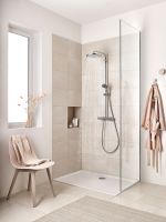 Grohe Vitalio Start 250 Duschsystem mit Thermostatbatterie für die Wandmontage, chrom 26816000_4