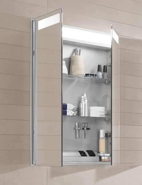 Villeroy&Boch My View-In LED-Unterputz-Spiegelschrank, dimmbar, 80x74,7cm A4358000