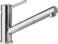 Villeroy&Boch Como Shower Küchenarmatur aus Edelstahl, Ausziehbrause, edelstahl poliert 925200LE 