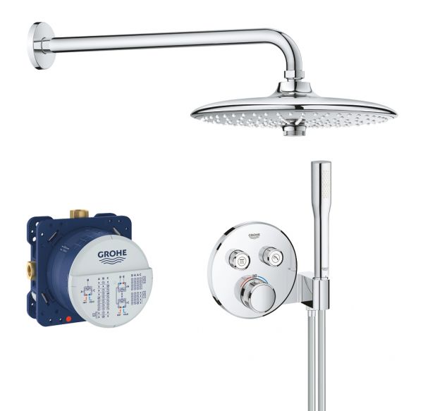 Grohe Grohtherm SmartControl Duschsystem Unterputz, chrom