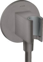 Axor ShowerSolutions Portereinheit Round, brushed black chrome 36733340